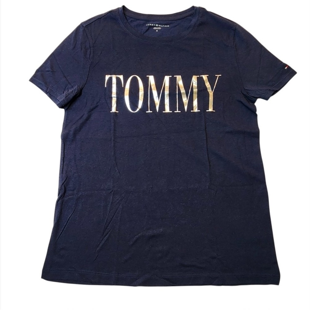 OEM Tommy Hilfiger Women Top Graphic Tee Size M NWT